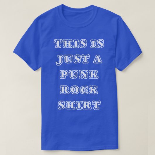 Punk Rock Shirt (Design vorne)