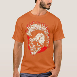 Punk Rock Skeleton Rocker Fans Gift T-Shirt