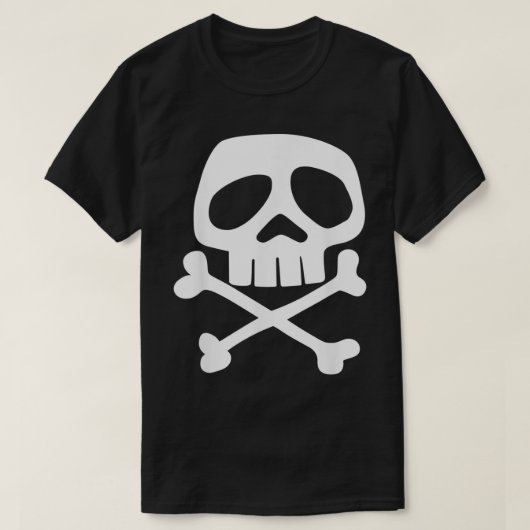 Punk Rock Skull and Bones Punk Rock Misfit der 198 T-Shirt (Design vorne)