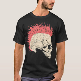 Punk Rock Skull Skeleton Rocker Fans Geschenk (2) T-Shirt
