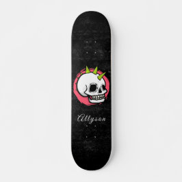 Punk Rock Skull Trendy Gothic Kids Name Fun Beängs Skateboard
