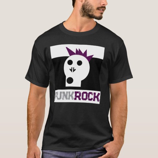 Punk Rock Skullnskin Graphics Tee (Vorderseite)