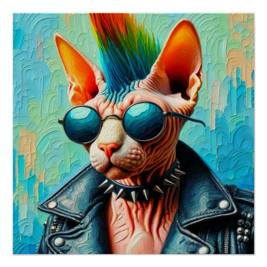 PUNK ROCK SPHYNX 2 POSTER (Vorderseite)
