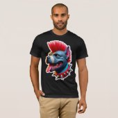 PUNK ROCK STAFFY RED T-Shirt (Vorne ganz)