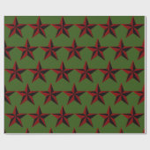 Punk Rock Star Wrapping Paper Geschenkpapier (Flach)