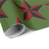 Punk Rock Star Wrapping Paper Geschenkpapier (Rolleneckpunkt)