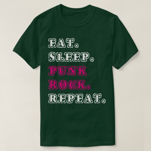 Punk Rock T-Shirt (Design vorne)