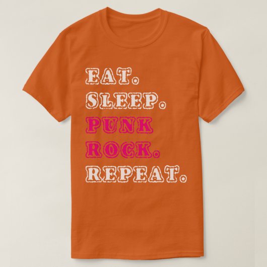 Punk Rock T-Shirt (Design vorne)