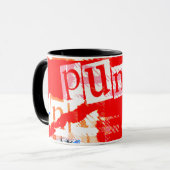 Punk Rock Tasse (Vorderseite Links)