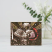 Punk Rock Ultrasound Postkarte (Stehend Vorderseite)