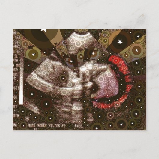 Punk Rock Ultrasound Postkarte (Vorderseite)