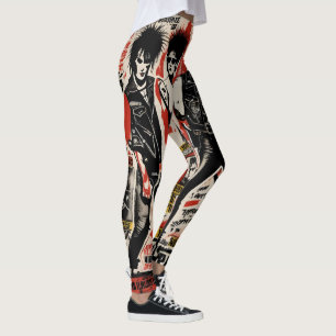 Punk Rock Vintag Leggings