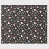 Punk Rock Weihnachtskekse Geschenkpapier (Flach)