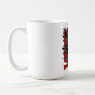 Punk Rock Wolf Kaffeetasse