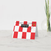 PUNK ROCK XMAS FEIERTAGSKARTE (Rückseite)