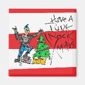 PUNK ROCK XMAS MAGNET (Vorne)