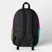 Punk Rocker Bedruckter Rucksack (Rückseite)