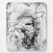 Punk Rocker mit Mohawk Mousepad (Vorne)