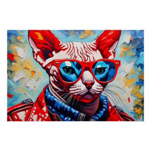 PUNK ROCKER SPHYNX 3 POSTER