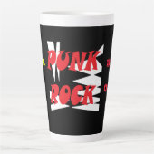 PUNK ROCKERS RULE OKAY DESIGN MILCHTASSE (Vorderseite)