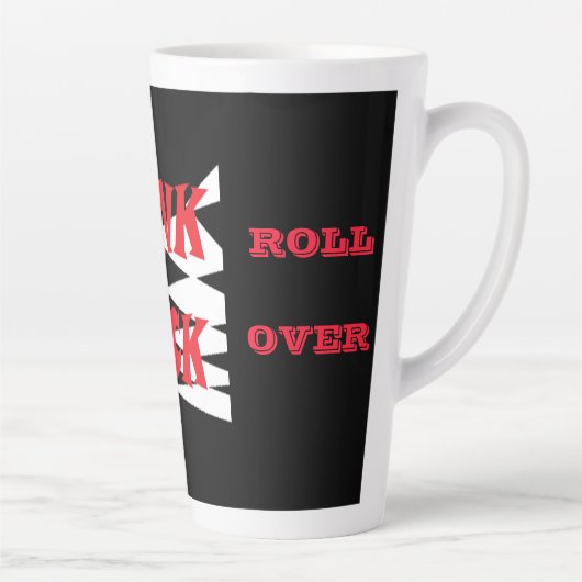 PUNK ROCKERS RULE OKAY DESIGN MILCHTASSE (Rechts)