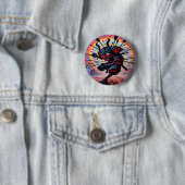 Punk Samurai Button (Beispiel)