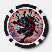 Punk Samurai Poker Chips (Rückseite)
