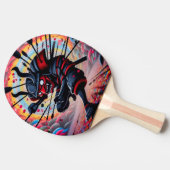 Punk Samurai Tischtennis Schläger (Seitenansicht)