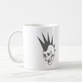 Punk-Schädel Kaffeetasse