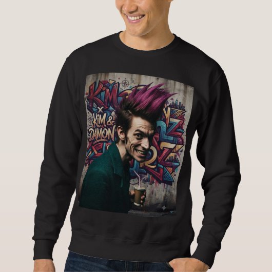 Punk-Schimäre Sweatshirt (Vorderseite)