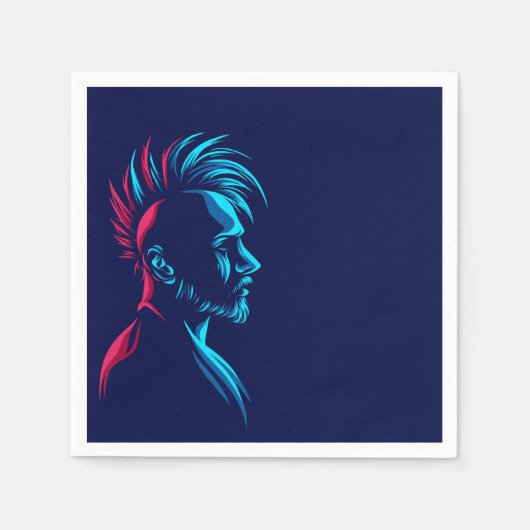 Punk Serviette (Vorderseite)