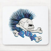Punk Skull Mousepad (Vorne)