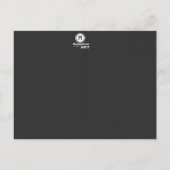 Punk Skull Postkarte (Rückseite)