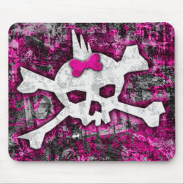 Punk Skull Princess Mousepad