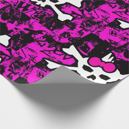 Punk Skull Princess Packpapier (Ecke)