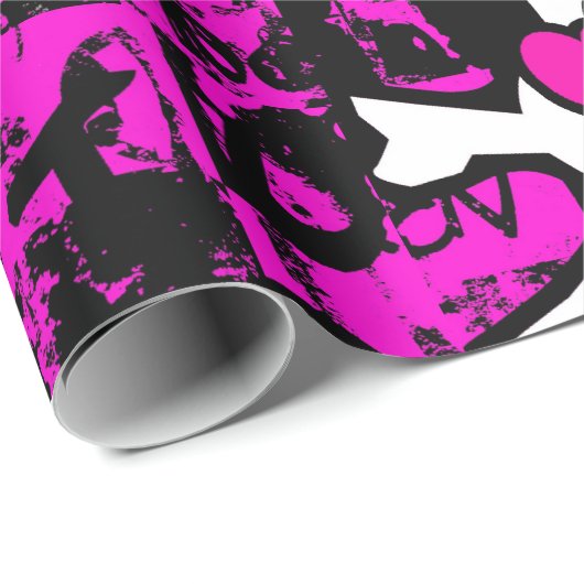 Punk Skull Princess Packpapier (Rolleneckpunkt)