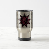 Punk Skull-Tasse (Dunkelrosa)
