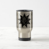 Punk Skull-Tasse (grau) Reisebecher (Mittel)