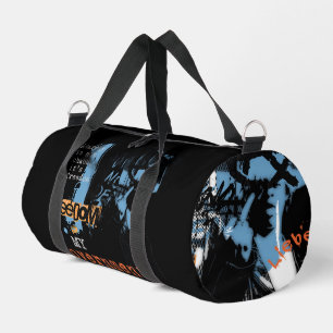 Punk Streetwear Grafik Freiheit Gym Duffle Bag