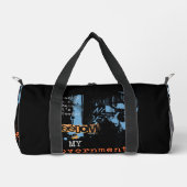 Punk Streetwear Graphic Freedom Gym Duffle Bag (Vorderseite)