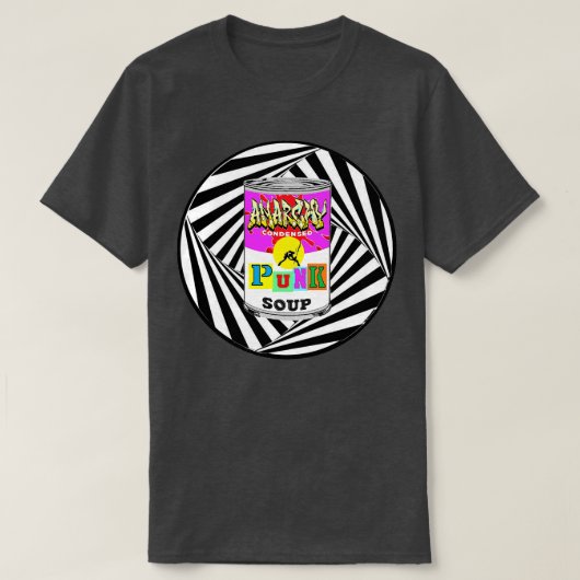 Punk Suppe op Art T-Shirt (Design vorne)