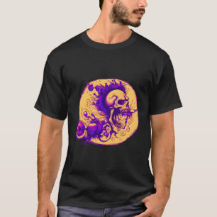 Punk Tattoo T Pop Surrealismus Decke T Lowbrow Sku T-Shirt
