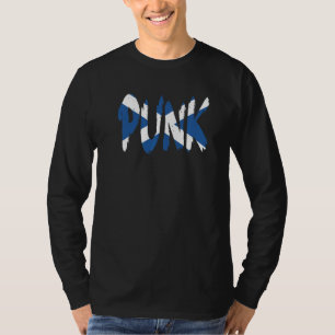 Punk Till I Die Scotland Flag Scotland Edition T-Shirt