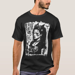 Punk Trad Goth Foto Fanzine Flyer Art Versio T-Shirt