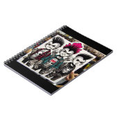 Punk-Trio-Notebook Notizblock (Linke Seite)