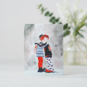 Punk-Umarmung Postkarte (Stehend Vorderseite)