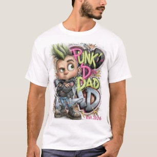 Punk-Vater-Rebellion T-Shirt