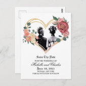 Punk Wedding Postkarte (Vorne/Hinten)