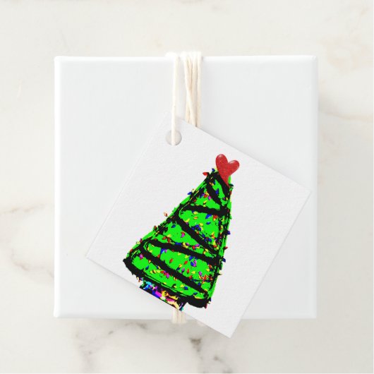 Punk Weihbaum Geschenkanhänger (Beispiel)