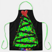 Punk Weihbaum Schürze (Vorderseite)